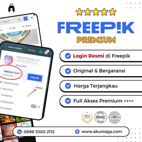 Freepik 1 Bulan Private